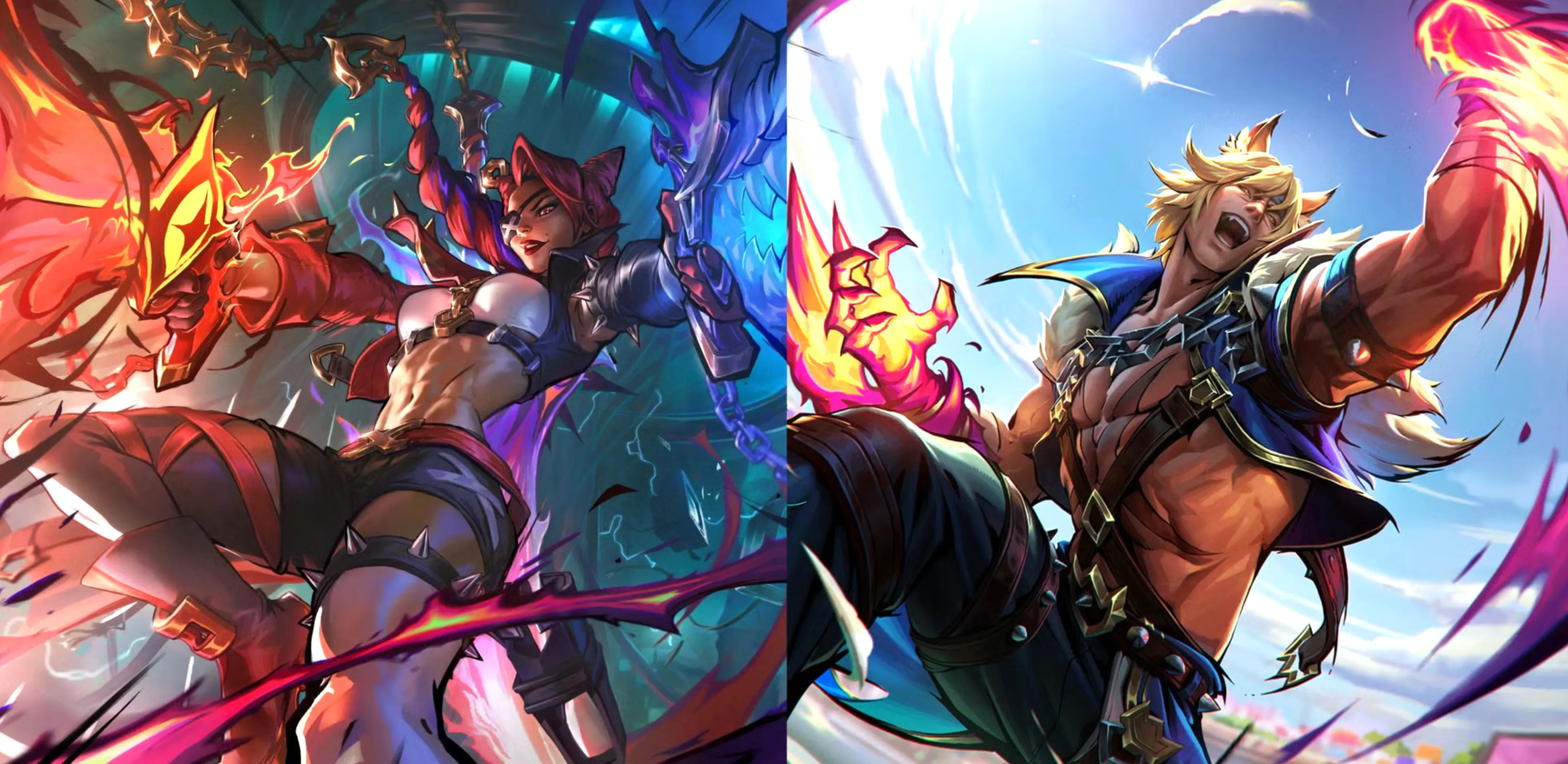 Samira And Sett arena lol